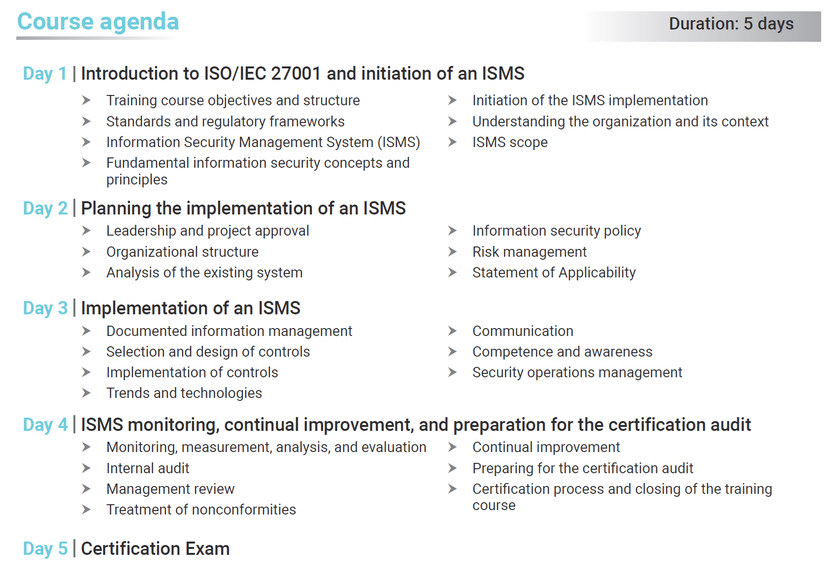 PECB ISO/IEC 27001:2022 Lead Implementer- Information Security Management Systems (ISMS) - Image 3